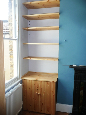 london design shelves